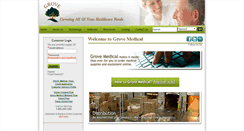 Desktop Screenshot of grovemedical.com